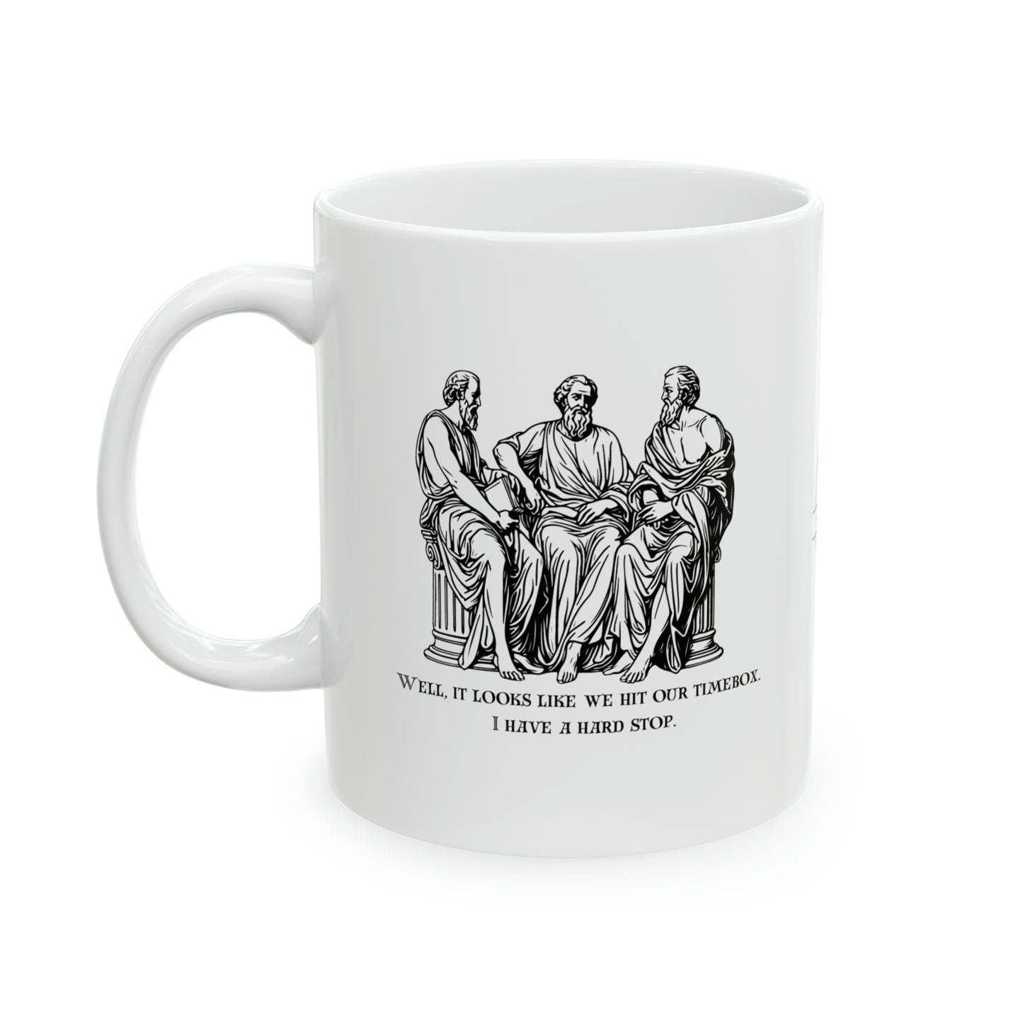 Ancient Meeting Ceramic Mug, 11oz